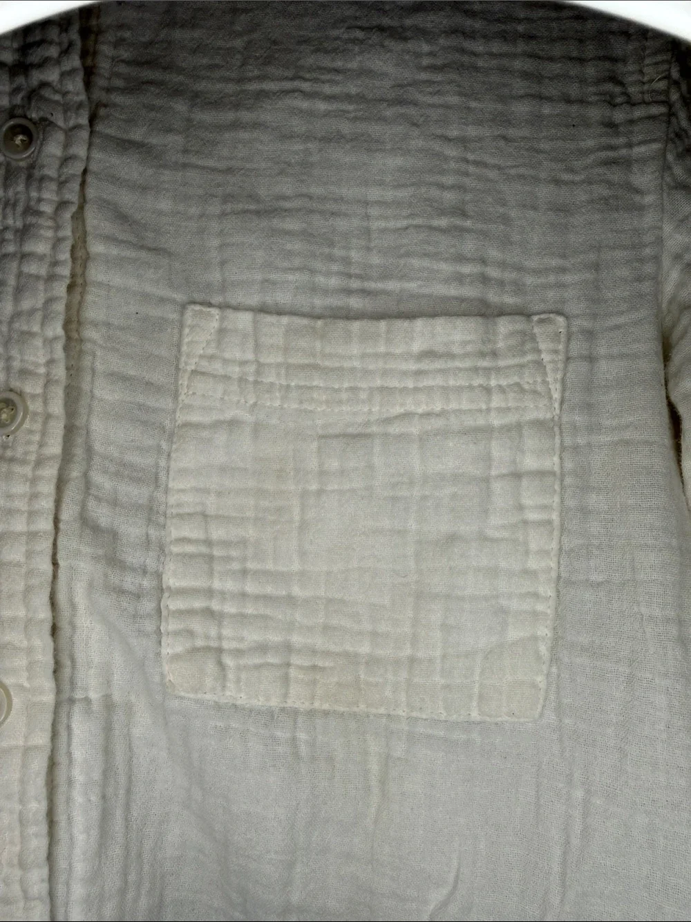J. Crew cotton white Textured Casual Button-Down Shirt